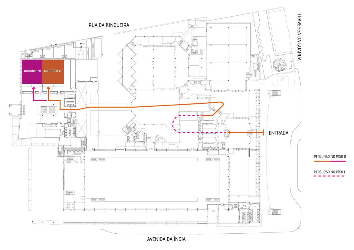 Mapa do evento